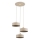 Pendelleuchte SELIA mit Kabelaufhängung 3xE27/15W/230V, beige