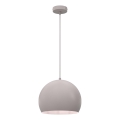 Pendelleuchte SOOL 1xE27/15W/230V Ø 27 cm creme