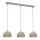 Pendelleuchte SOOL an Kabel 3xE27/15W/230V beige