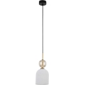 Pendelleuchte SOPHIA mit Kabel 1xE14/10W/230V schwarz/rauchbeige/weiß