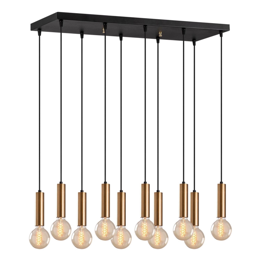 Pendelleuchte TEMPO 10xE27/40W/230V, gold
