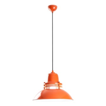 Pendelleuchte TIBET an Kabel 1xE27/40W/230V orange
