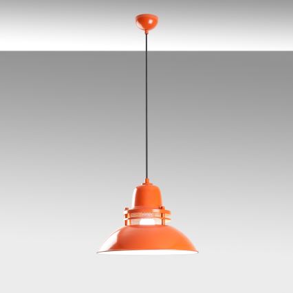 Pendelleuchte TIBET an Kabel 1xE27/40W/230V orange