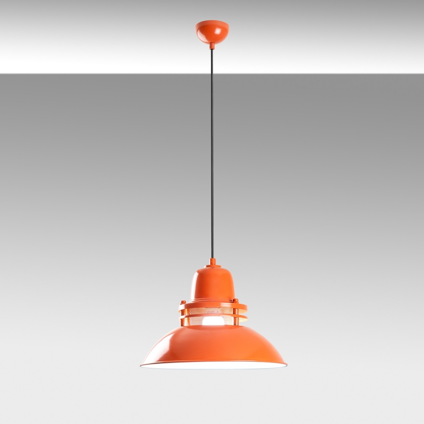 Pendelleuchte TIBET an Kabel 1xE27/40W/230V orange