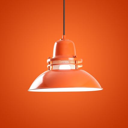 Pendelleuchte TIBET an Kabel 1xE27/40W/230V orange