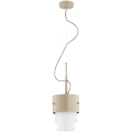 Pendelleuchte TRI-STAR mit Kabel 1xE27/15W/230V beige
