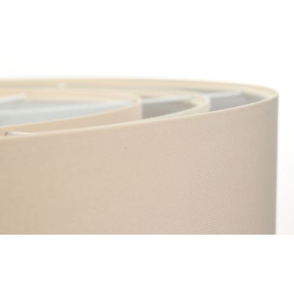 Deckenleuchte an Kabel TRINITI 1xE27/60W/230V beige/grau