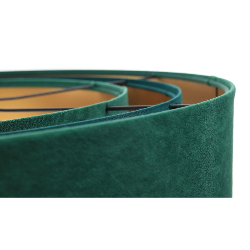 Deckenleuchte an Kabel TRINITI 1xE27/60W/230V grün/gold