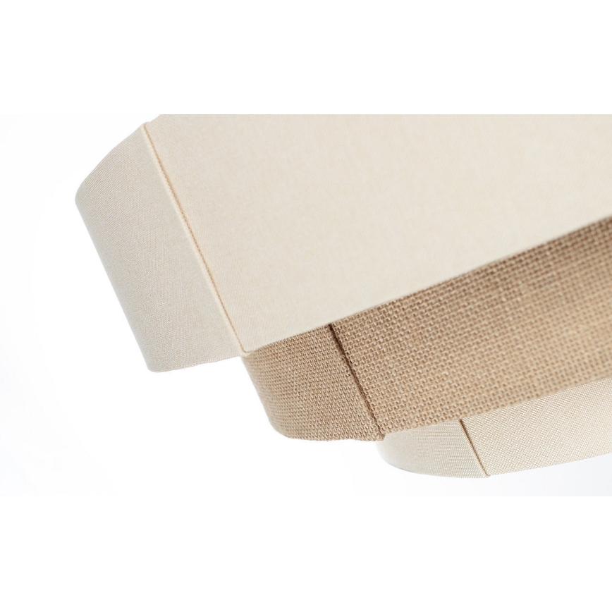 Pendelleuchte TRINITI, mit Kabelaufhängung, 1x E27/60 W/230 V, Ø 40 cm, creme/beige