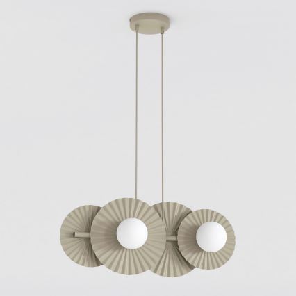 Pendelleuchte UMBRA 4xG9/8W/230V beige