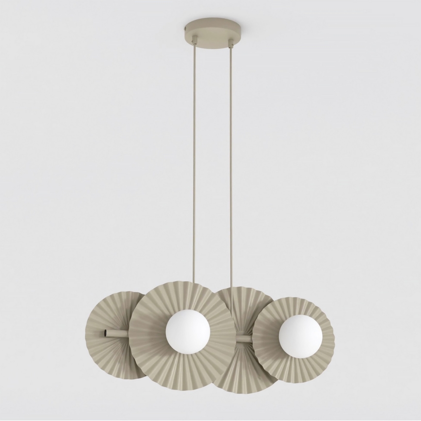 Pendelleuchte UMBRA 4xG9/8W/230V beige