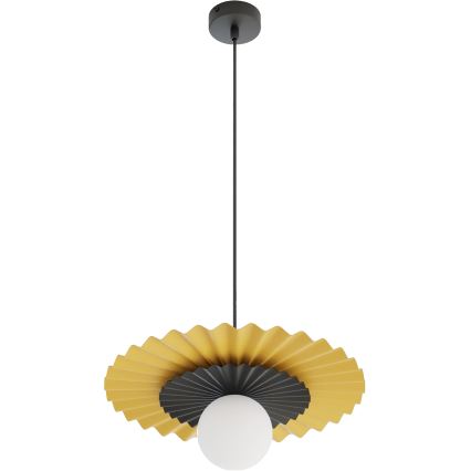 Pendelleuchte UMBRA mit Kabel 1xG9/8W/230V schwarz/orange