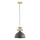 Pendelleuchte VERTA mit Kabel, 1x E27/15W/230V, braun/beige