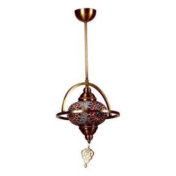 Pendelleuchte YENI 1xE27/40W/230V bronze
