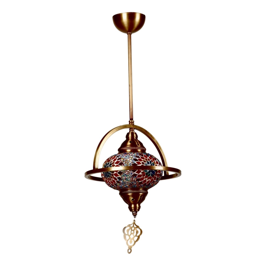 Pendelleuchte YENI 1xE27/40W/230V bronze