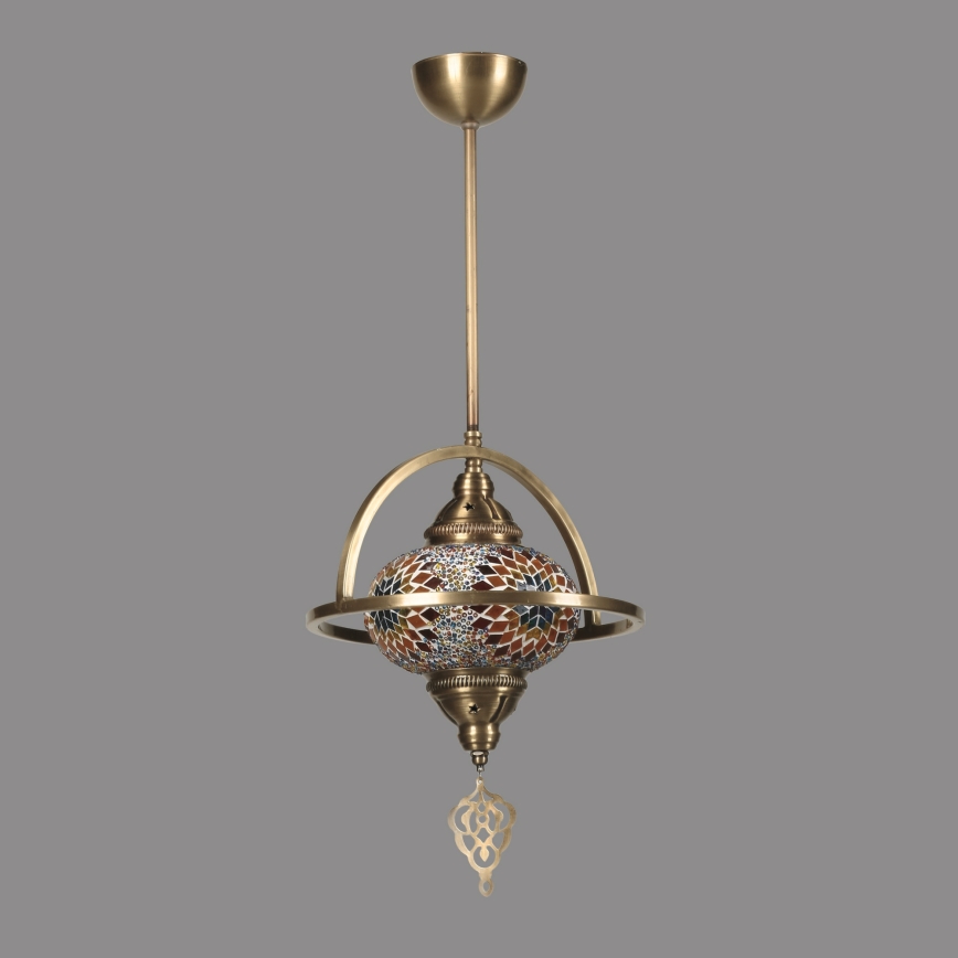 Pendelleuchte YENI 1xE27/40W/230V bronze