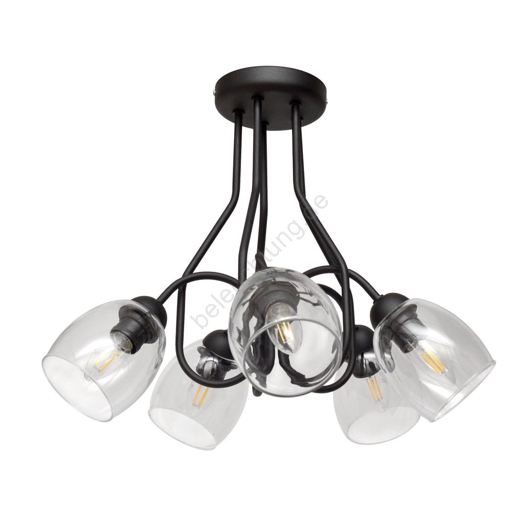 Pendelleuchter MARIETTA 5xE27/60W/230V | Beleuchtung.de