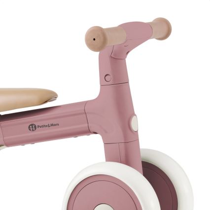 PETITE&MARS - 3-in-1 Kinderlaufrad BINGO Staubrosa