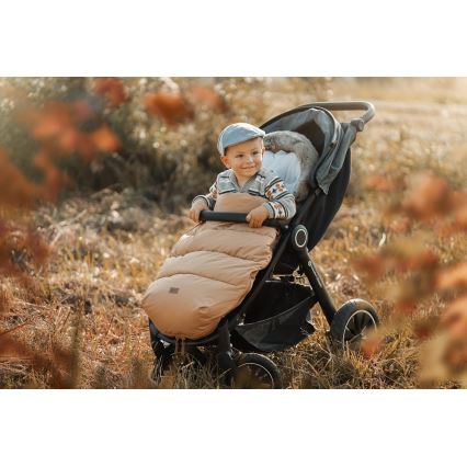 PETITE&MARS - 4in1-Baby-Schlafsack COMFY Elegant karamell/beige braun