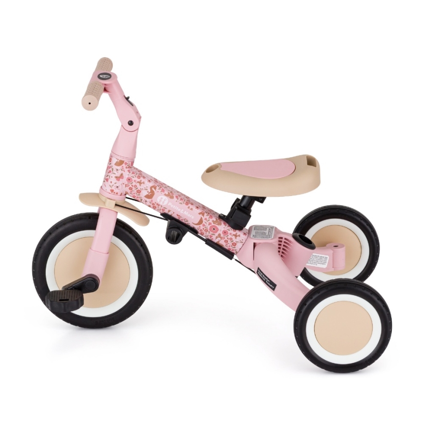 PETITE&MARS - 5-in-1 Kinder-Dreirad TURBO LIMITED Rosy Wilderness