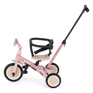 PETITE&MARS - 5-in-1 Kinder-Dreirad TURBO Rosy Wilderness