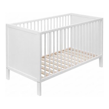 PETITE&MARS - Babybett 3-in-1 MILA 120x60 cm weiß/Buche