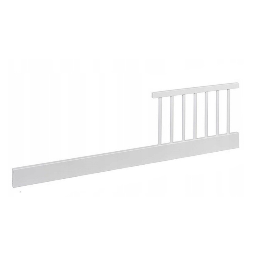 PETITE&MARS - Babybett + Bettgitter NELA BEECH 120x60 cm weiß/Buche