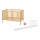PETITE&MARS - Babybett mit Schutzgitter NELA BEECH 120x60 cm Buche