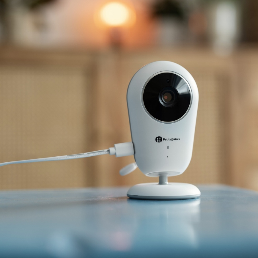 PETITE&MARS - Babyphone mit Monitor NANO 4.0 3,7V 1760 mAh