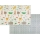 PETITE&MARS - Faltbare Spielmatte CAMPY Animals&Hexagon