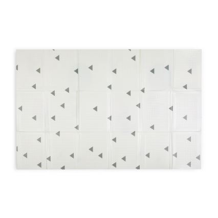 PETITE&MARS - Faltbare Spielmatte CAMPY Mountains&Triangles