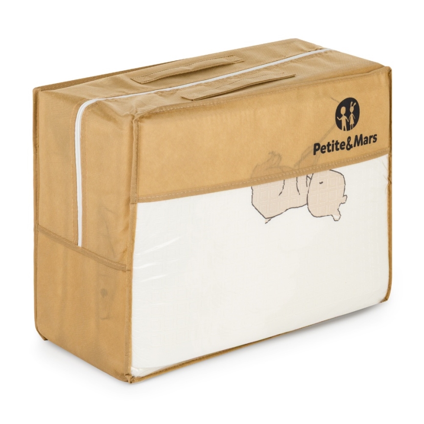 PETITE&MARS - Faltbare Spielmatte CAMPY Mountains&Triangles