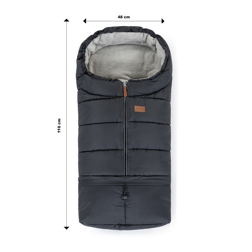 PETITE&MARS - Fußsack für Babys 3in1 JIBOT grau