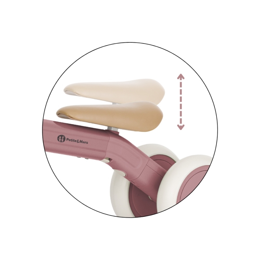 PETITE&MARS - Kinder-Dreirad 3-in-1 BINGO Dusty Rose