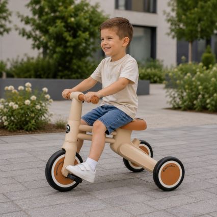 PETITE&MARS - Kinder-Dreirad 4-in-1 DRIFT Desert Sand