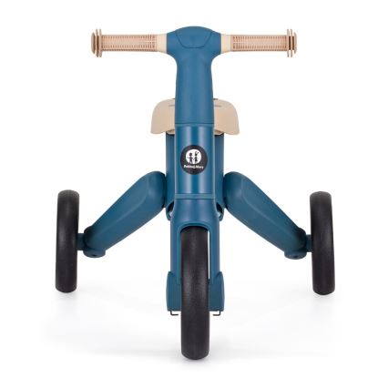 PETITE&MARS - Kinder-Dreirad 4-in-1 DRIFT Ozeanblau