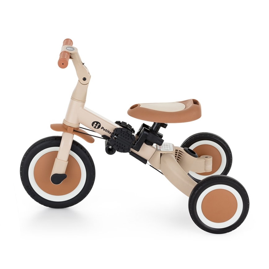 PETITE&MARS - Kinder-Dreirad 5-in-1 TURBO PLUS Desert Sand