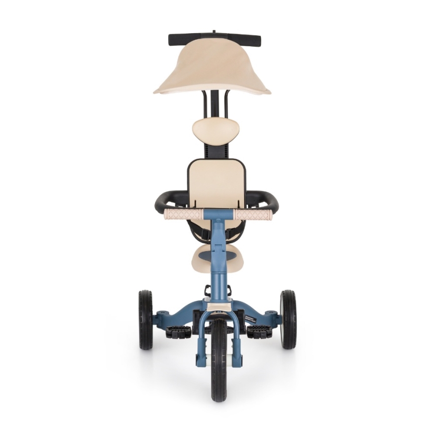 PETITE&MARS - Kinder-Dreirad 5-in-1 TURBO PLUS Ozeanblau