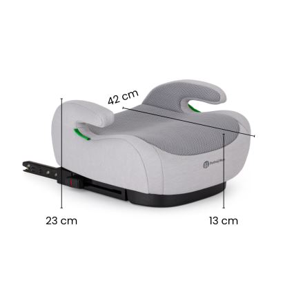 PETITE&MARS - Kindersitzerhöhung OPTIMUS PRO i-Size Air 125-150 cm (22-36 kg) grau
