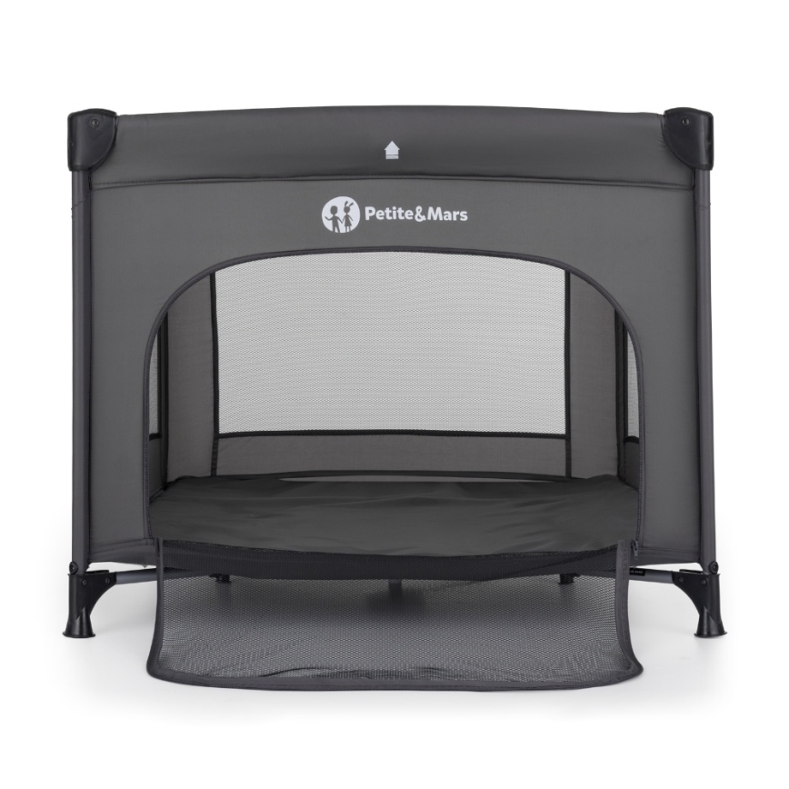 PETITE&MARS - Reise-Laufgitter NOOK Urban Anthrazitgrau