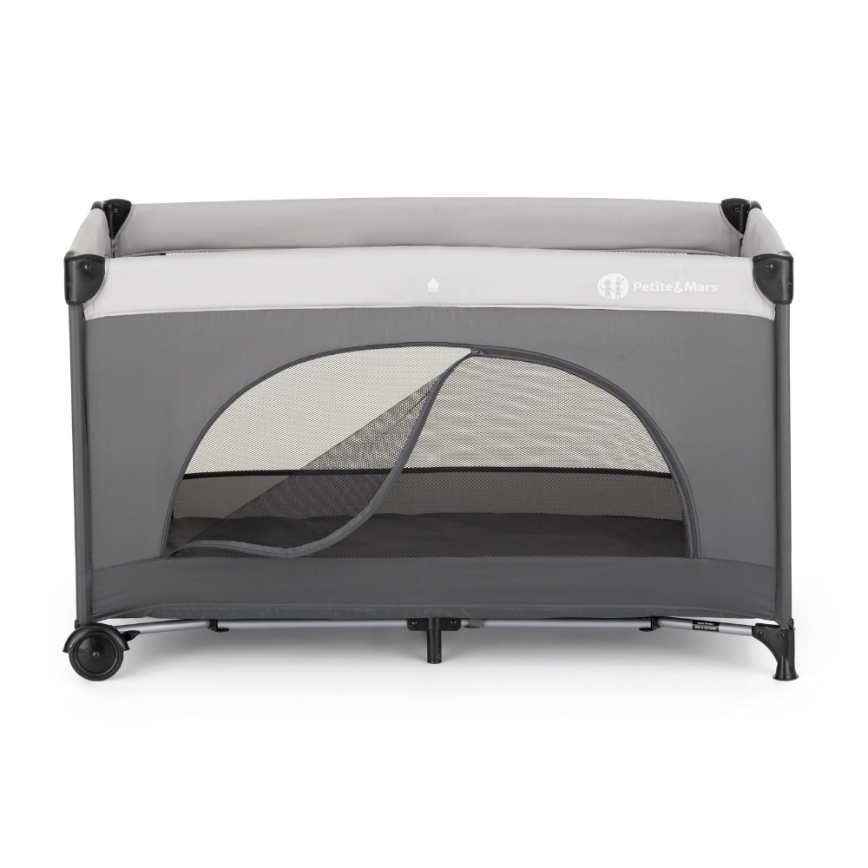 PETITE&MARS - Reisebett NYJA Urban Jungle Charcoal