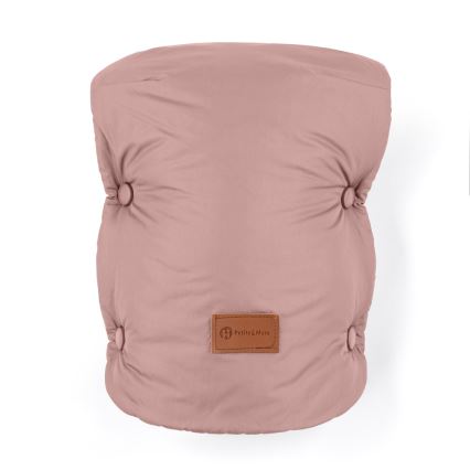 PETITE&MARS - SET Baby-Fußsack 3in1 JIBOT + Handmuffs für Kinderwagen JASIE rosa