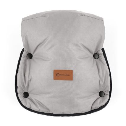 PETITE&MARS - SET Baby-Fußsack 4in1 COMFY + Kinderwagen-Handschuhe FURRY Champagne Shower