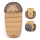 PETITE&MARS - SET Kinderfußsack 4in1 COMFY + Handwärmer für Kinderwagen FURRY Elegant Caramel