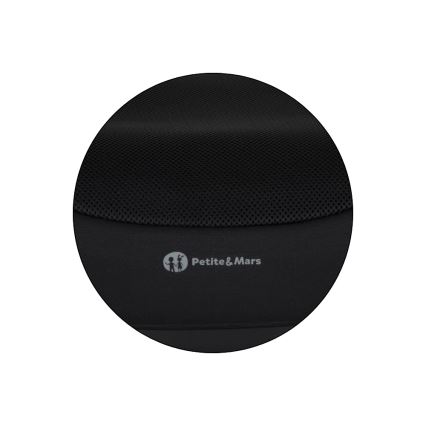 PETITE&MARS - Sitzerhöhung fürs Auto OPTIMUS PRO i-Size Air 125-150 cm (22-36 kg) schwarz