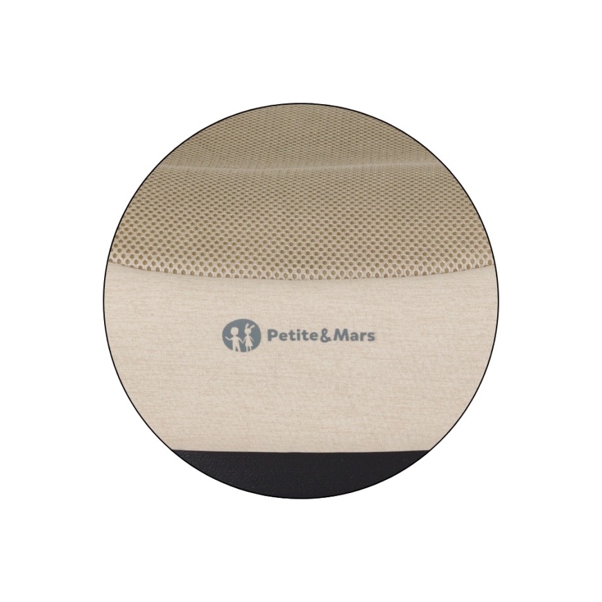 PETITE&MARS - Autositzerhöhung OPTIMUS PRO i-Size Air 125-150 cm (22-36 kg) beige