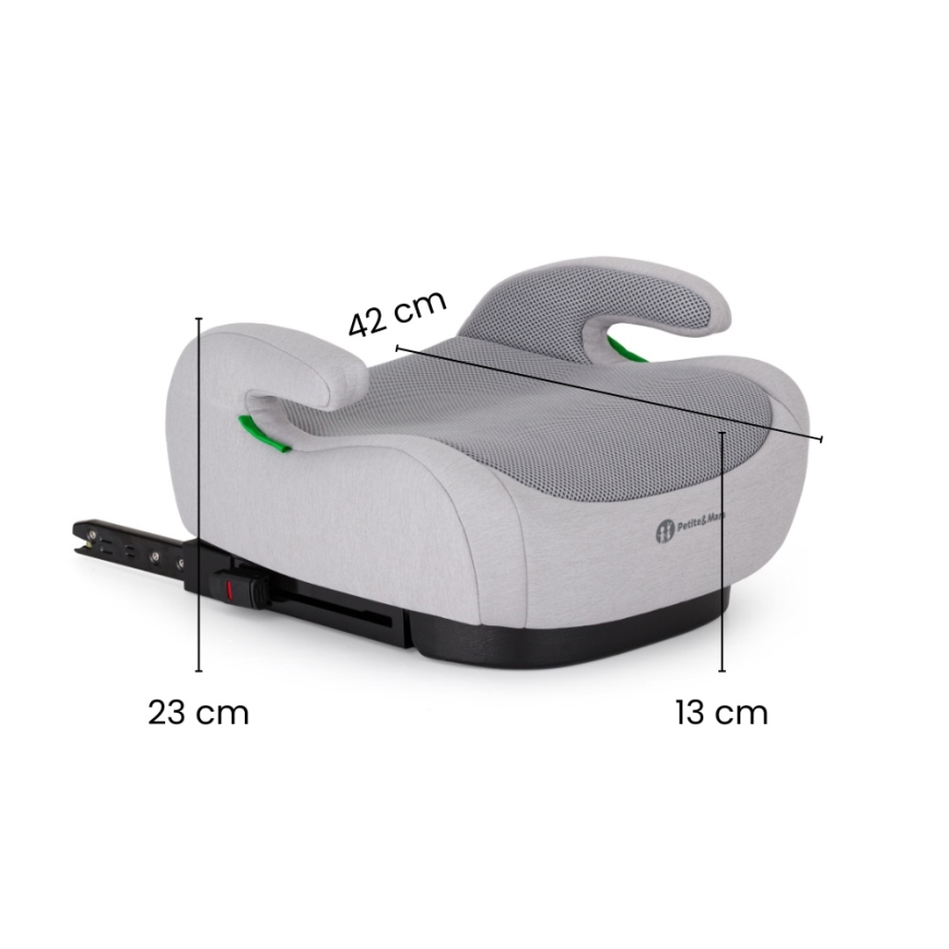 PETITE&MARS - Autositzerhöhung OPTIMUS PRO i-Size Air 125-150 cm (22-36 kg) beige