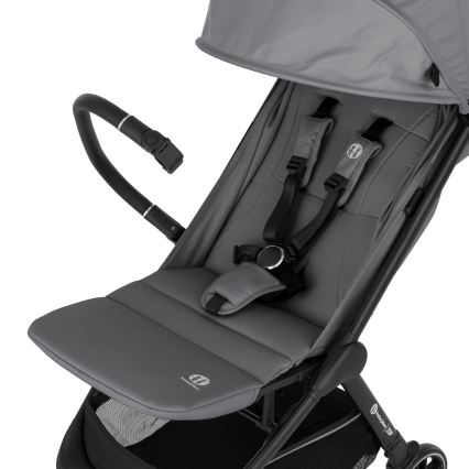 PETITE&MARS - Sport-Kinderwagen ZIP Smoky Anthracite