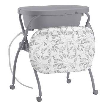 PETITE&MARS - Wickeltisch mit Badewanne SPA 3in1 grau