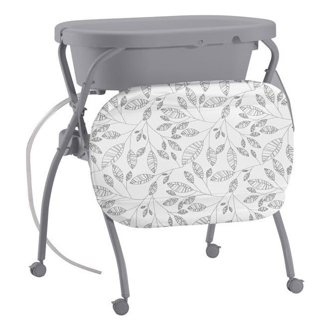 PETITE&MARS - Wickeltisch mit Badewanne SPA 3in1 grau